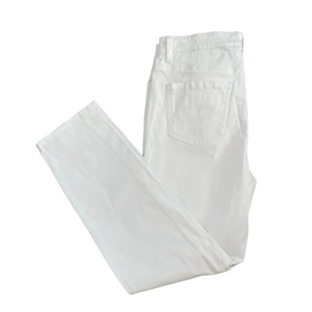 Buffalo David Bitton Women's White Denim Skinny Jeans 8/29 Ankle 26" Inseam EXC - Picture 3 of 5